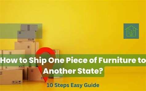 best way to ship furniture to another state
